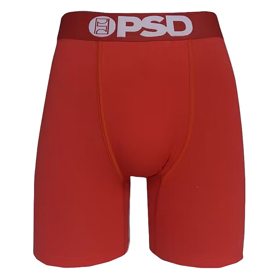 thumbnail for PSD sports briefs, American trendy brand boys, cotton solid color, simple leggings, hipster stretch men's boxers