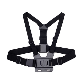 胸前手机固定支架带主人视角拍摄设备一个人记录仪路亚钓鱼视频户外直播大疆A5A4 ACEPRO运动相机gopro配件