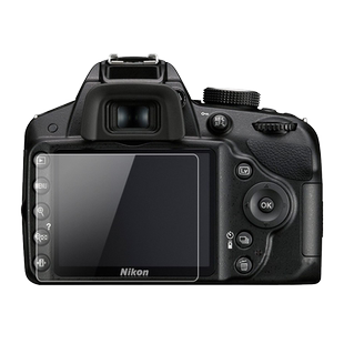 佰卓 适用尼康D5300 D5500 D5600单反相机液晶屏幕D3200 D3300 D3400钢化膜保护贴膜防划机身配件