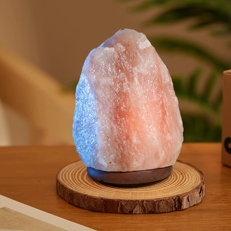 喜马拉亚盐灯山型晶体装饰卧室床头小夜灯台灯粉晶灯摆件,家居饰品,装饰摆件,淘宝优惠券,粉丝福利购,淘宝优惠卷