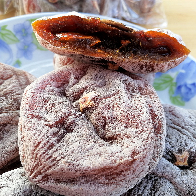 安溪柿饼闽南特产柿子饼送礼零食干货福建年货柿果非富平柿饼盒装
