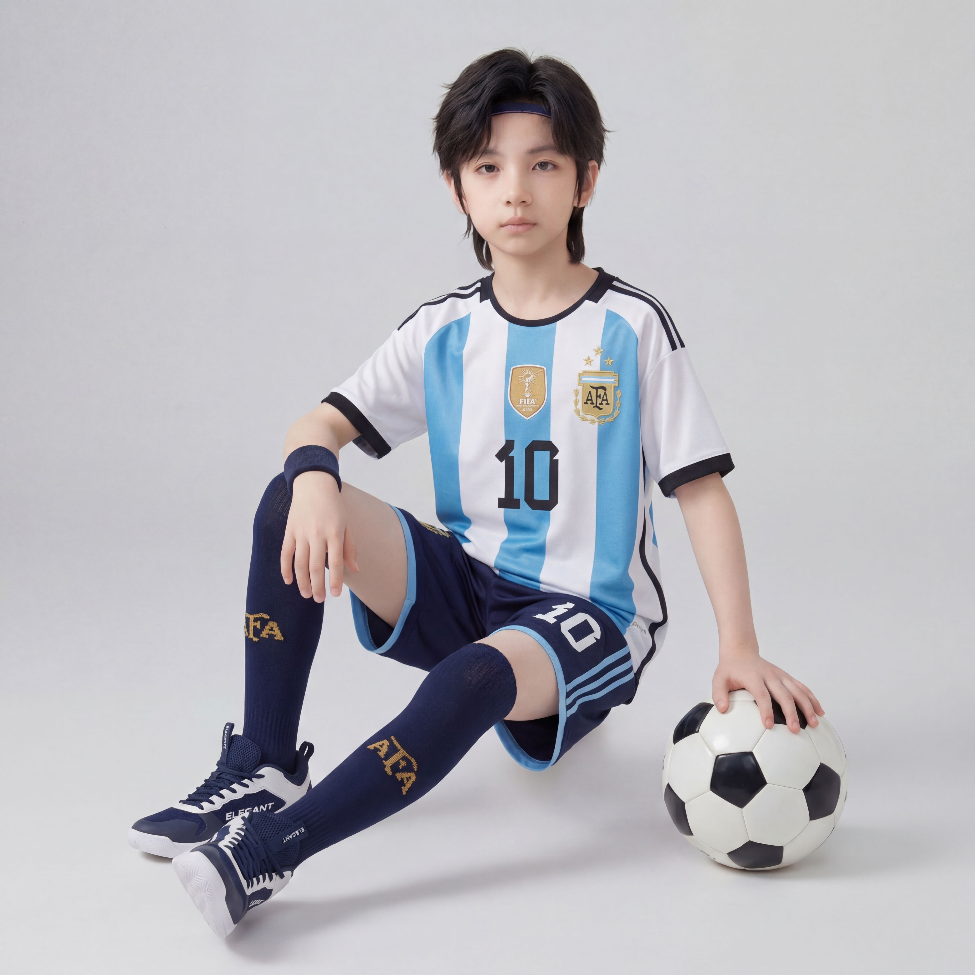 男童夏装短袖套装2026年新款中大童运动速干夏款球服儿童夏季10号