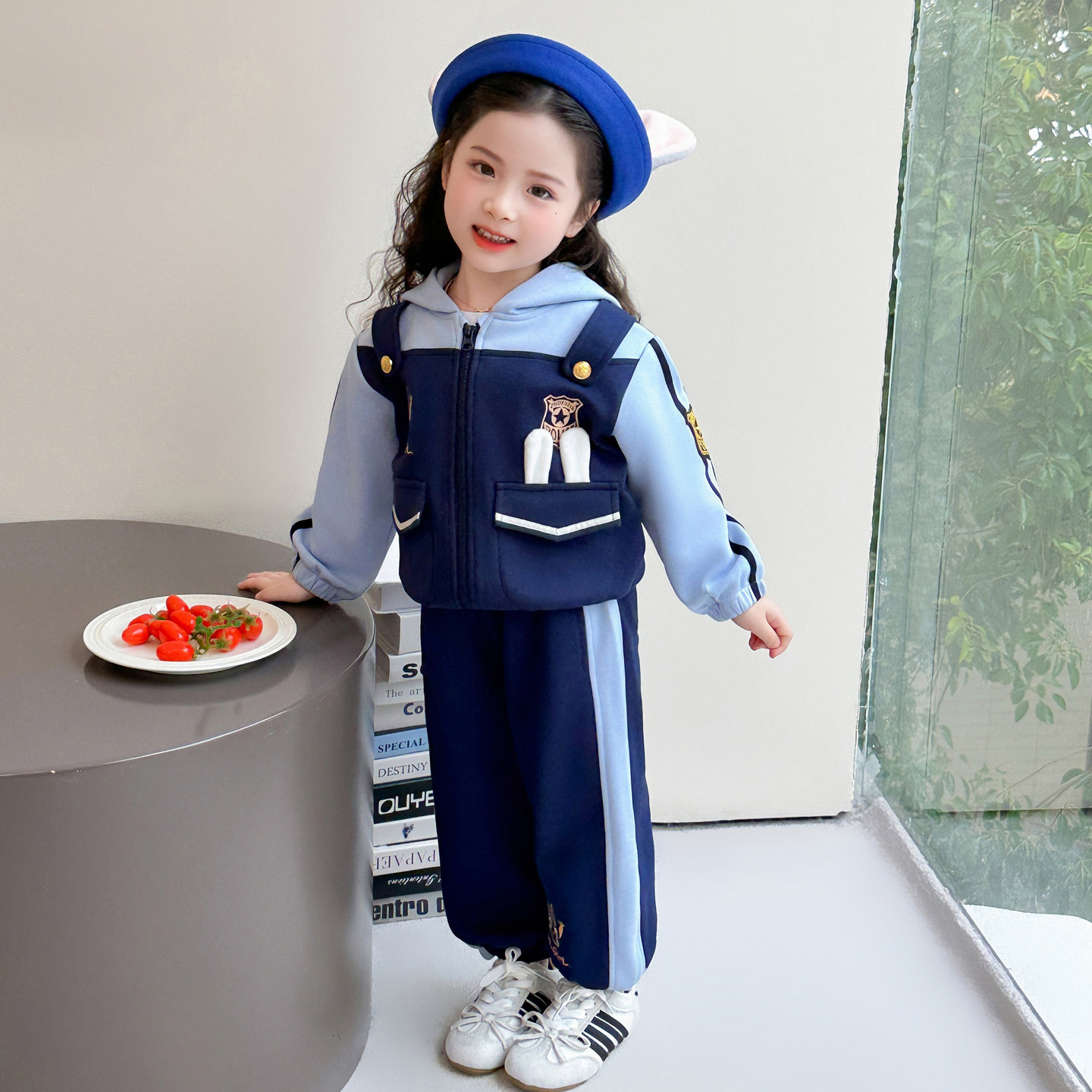 女童疯狂动物城朱迪两件套演出服外套兔子警官cos服装尼克狐狸套,童装/婴儿装/亲子装,儿童演出服,淘宝优惠券,粉丝福利购,淘宝优惠卷