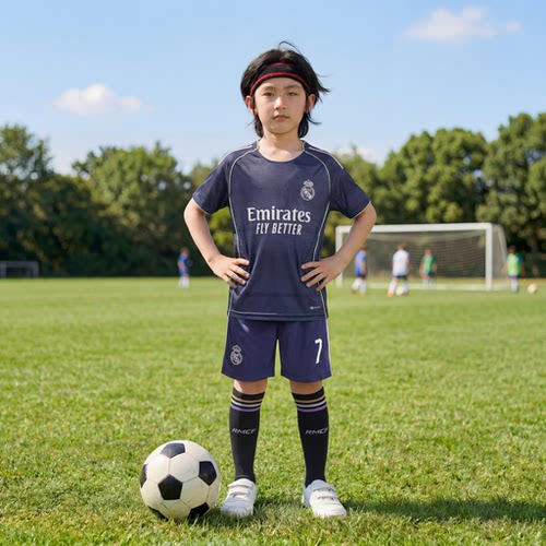男童夏装短袖套装2026年新款中大童运动速干夏款球服儿童夏季7号