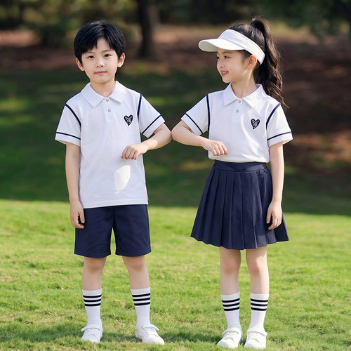 六一儿童节表演服夏季小学生班服校服园服啦啦队毕业照学院演出服