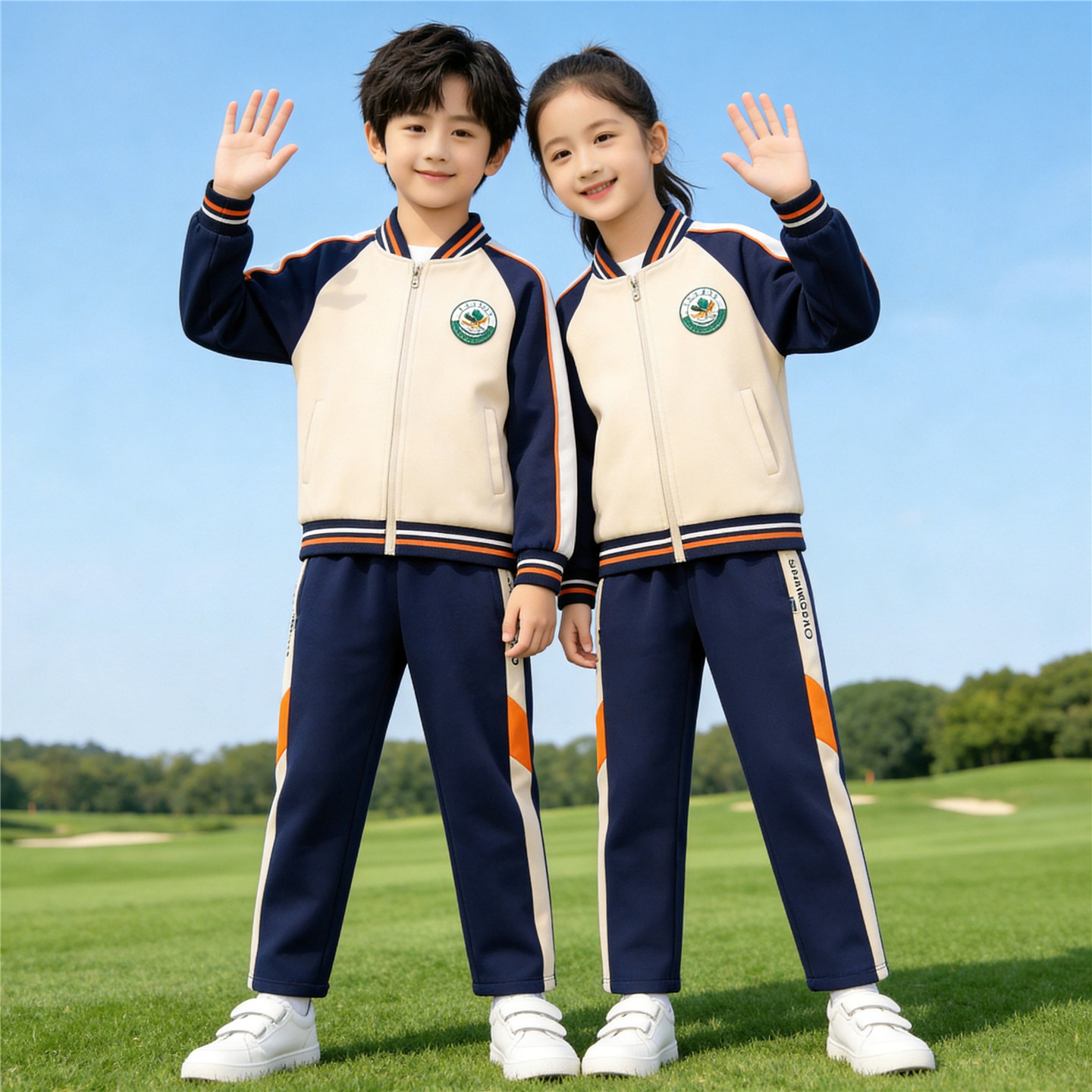 江西上饶市中小学生统一开学校服班服套装初中高中春夏秋冬季服装