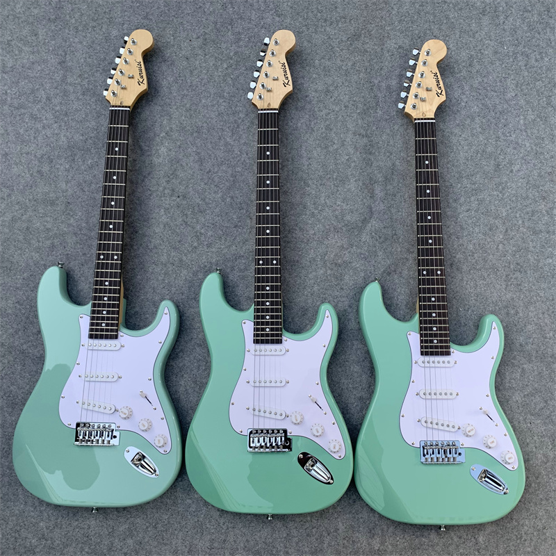 经典st电吉他套装初学入门吉他 教练习家驹吉他多色可选超多礼品