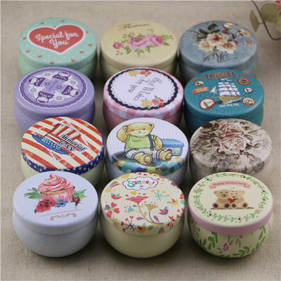 迷你肚形创意喜糖盒子 马卡龙 糖果包装盒 回礼盒 小饰品收纳铁盒