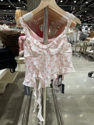 BF正品代粉碎花吊带不支持退货