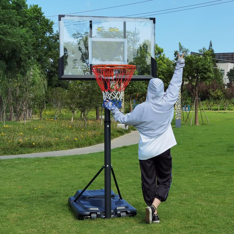 儿童投篮球架可升降户外标准投篮球框室内可扣篮移动式篮球筐家用 运动/瑜伽/健身/球迷用品 篮球架/篮球框 原图主图