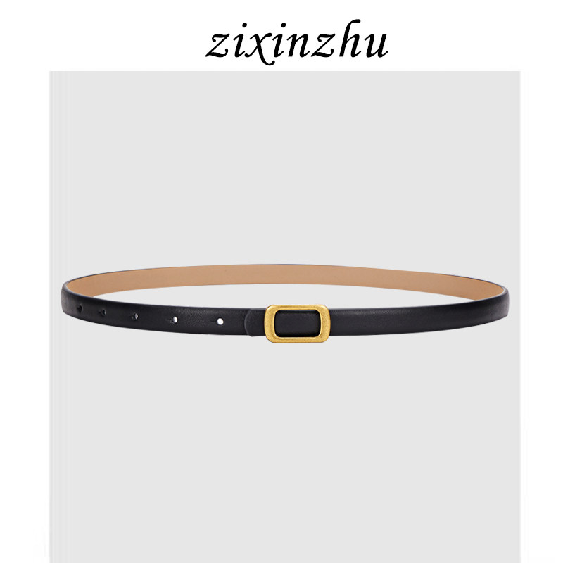 腰带女装饰配连衣裙子西装收腰百搭真皮黑色牛仔裤细皮带2022新款