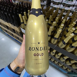 西班牙产Rondel Gold半干高泡白葡萄酒750ml开市客Costco山姆