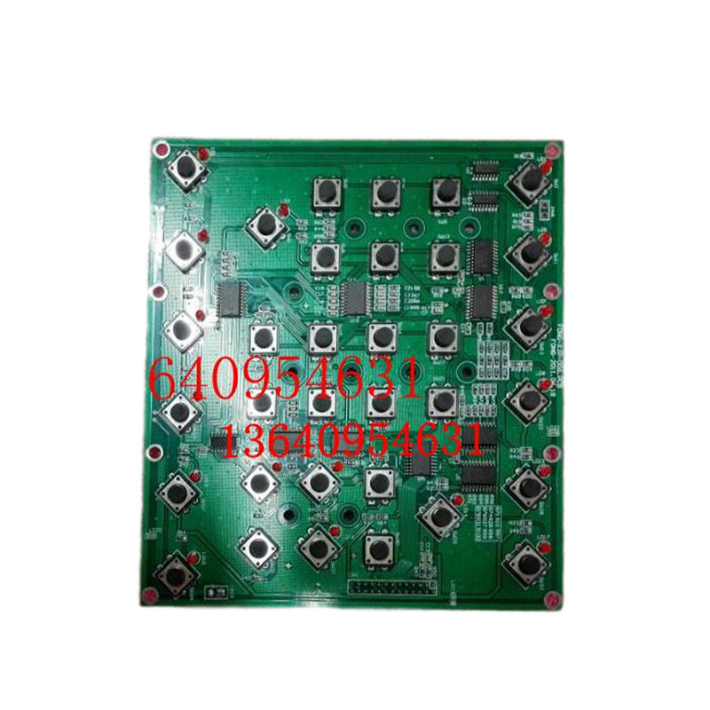全新珊星F3880系列注塑机电脑专用按键板下键盘板5D15V2a按键板