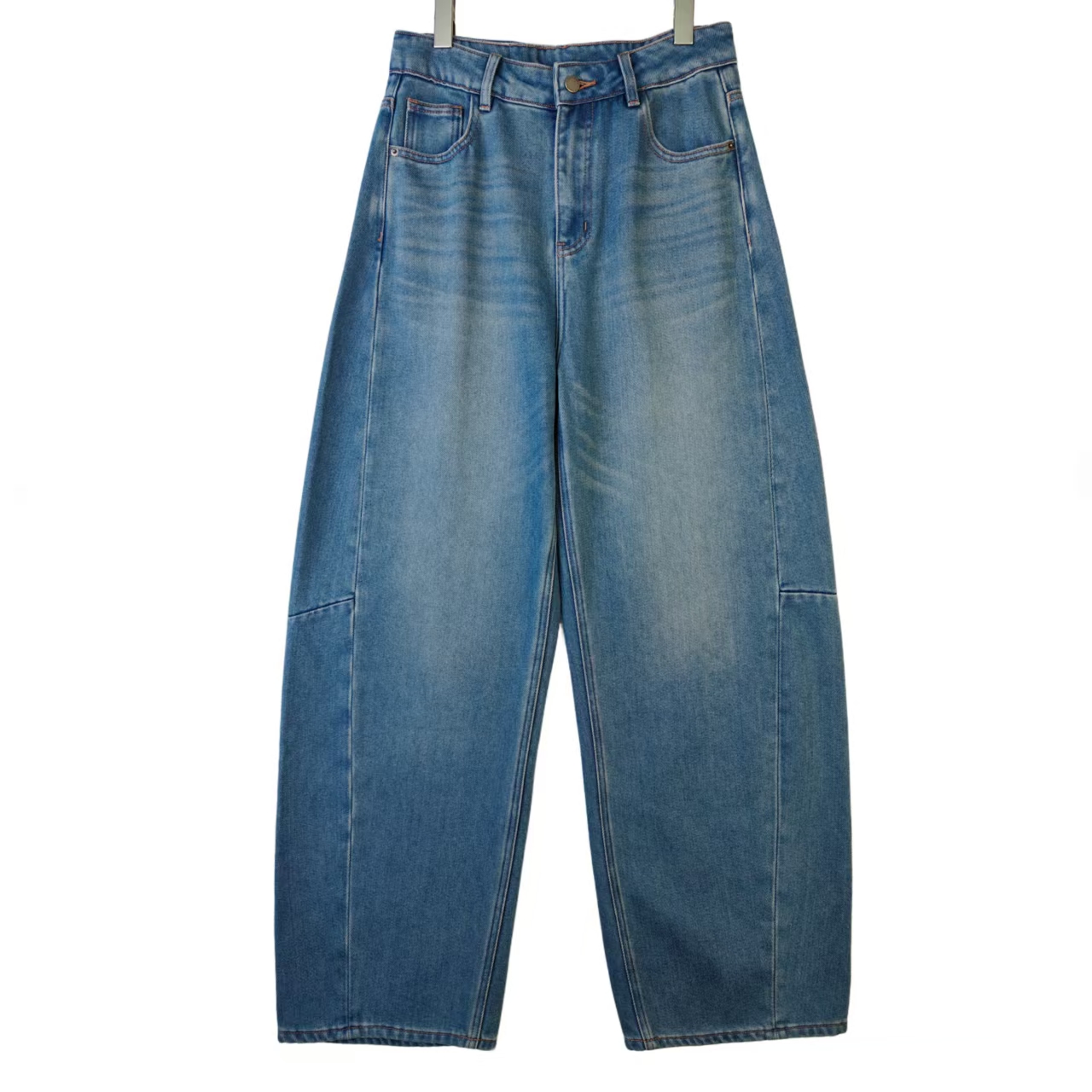 KY7153 新款时尚韩版加绒女士牛仔裤长裤 【15】