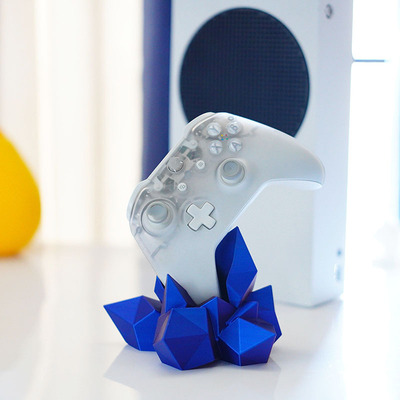 超炫xboxseries S/X通用手柄支架配件收纳水晶底座展示台摆架底座