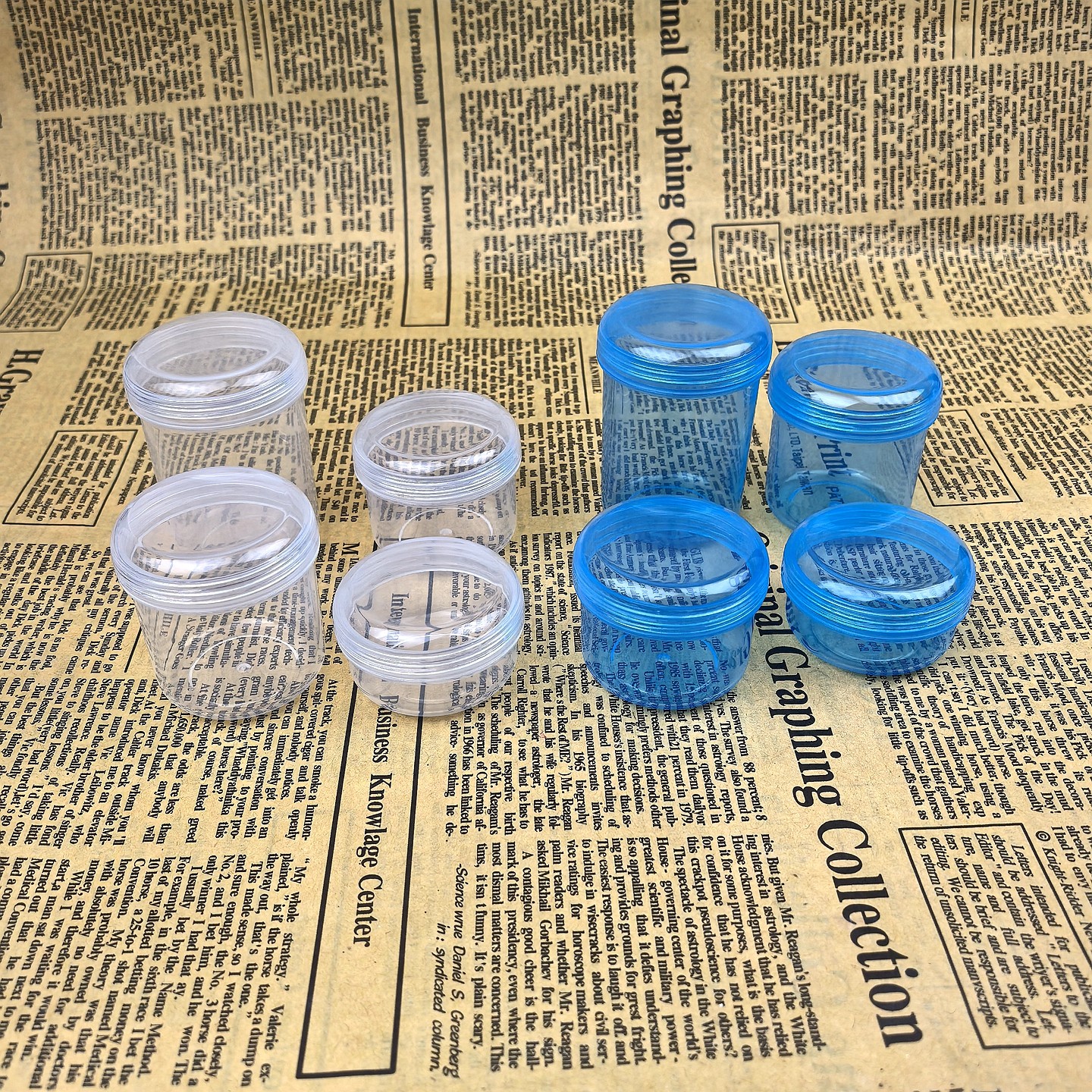 便携20ML小样盒30ML50ML食品级收纳粉末胶囊采样瓶收纳分装多格盒