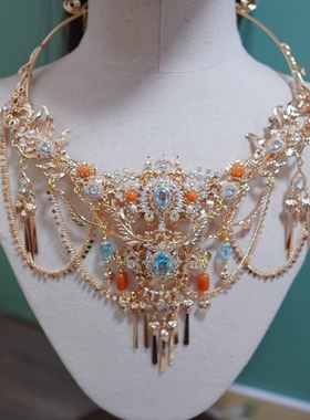 芳菲雪异域风璎珞项圈