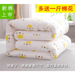 全棉花夏被空调被夏凉被纯棉150*2米220X240cm双人2.2x2.4 薄被子