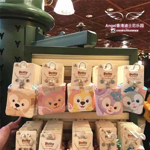 香港项链耳钉迪士尼金属卡通女性