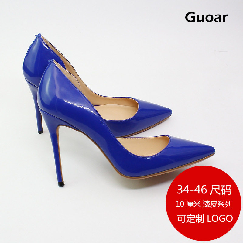 定制款不支持退换货谨慎购买尖头侧空跟高10厘米高跟女鞋超高跟鞋