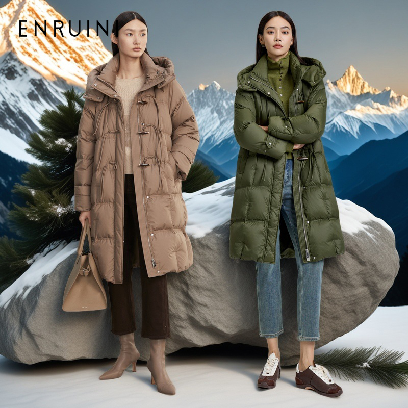 恩瑞妮2025冬季新款羽绒服