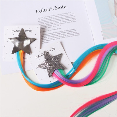 candybowtie手工韩国炫彩假发