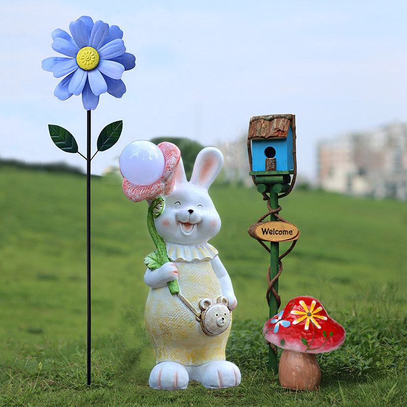 户外花园庭院风车园艺装饰摆件