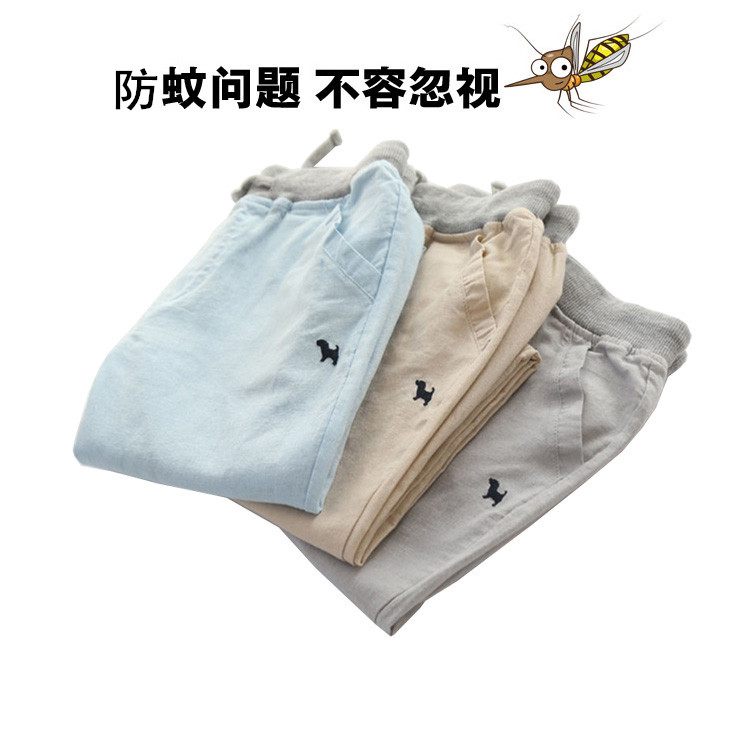 超薄款棉麻宽松夏季凉爽休闲裤