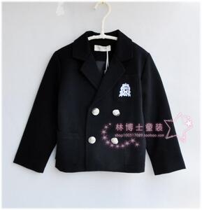 现货外贸特价黑色上衣短款童装