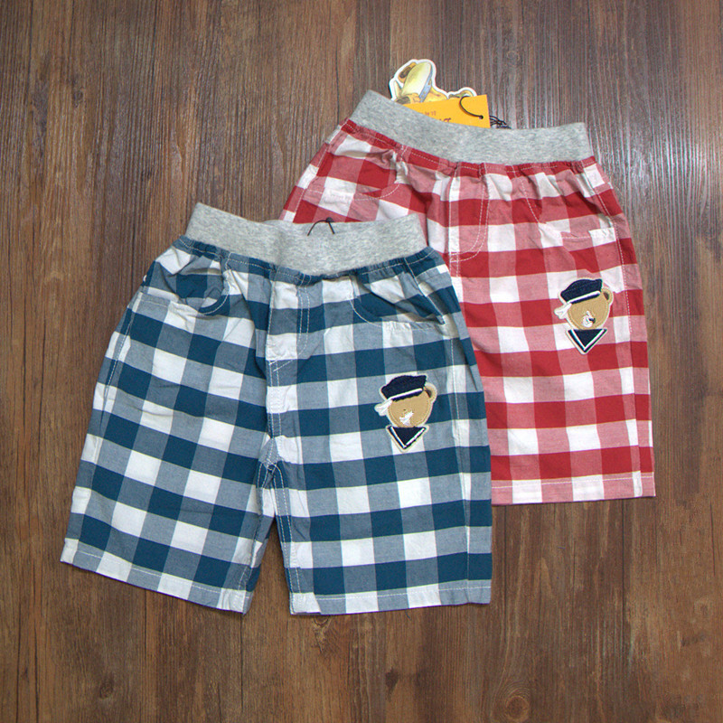 超值断码特价外贸童裤男孩中裤儿童休闲裤男童五分裤运动裤子夏装