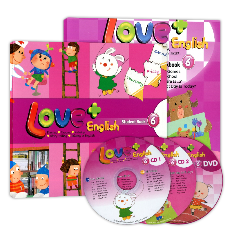 Love+English6级别幼儿英语