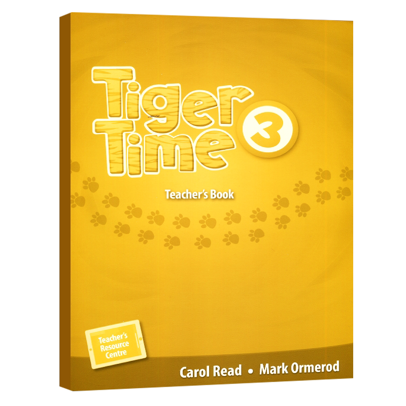 原版进口 麦克米伦少儿英语教材 Tiger Time 3级别教师用书 教学大纲计划详解 对标欧洲英语学习框架 附教师资源中心