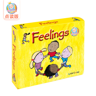 英语绘本原版 The Feelings情绪管理系列婴幼儿童宝宝进口英文绘本支持小book点读情商培养启蒙早教睡前故事亲子阅读正版