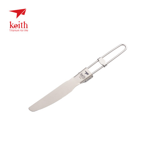 铠斯keith纯钛刀钛餐刀轻量刀具