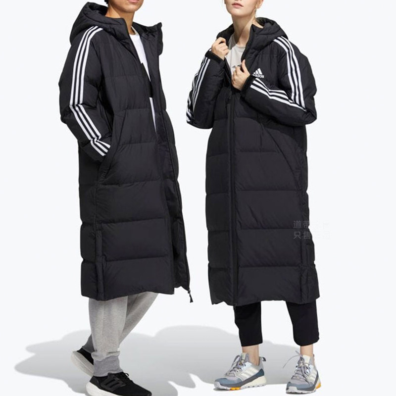 Adidas阿迪达斯长款羽绒服