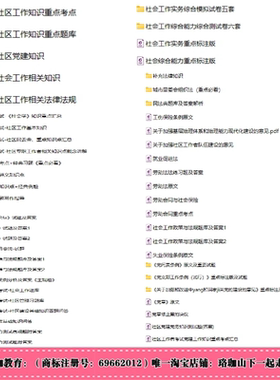 2026年四川省攀枝花市西区社区工作者公开招聘考试社工笔试面试题库资料公共基础知识法律知识公文写作知识、社区工作知识等）