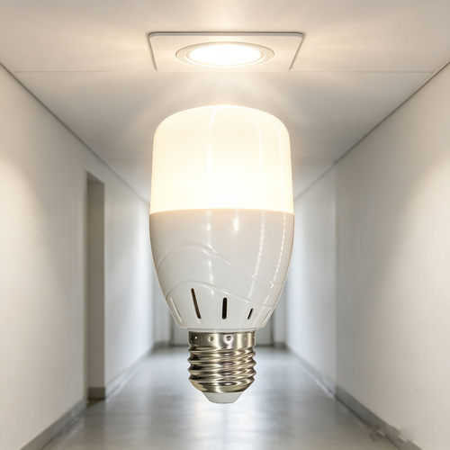 led声光控楼梯感应灯灯泡深思E27