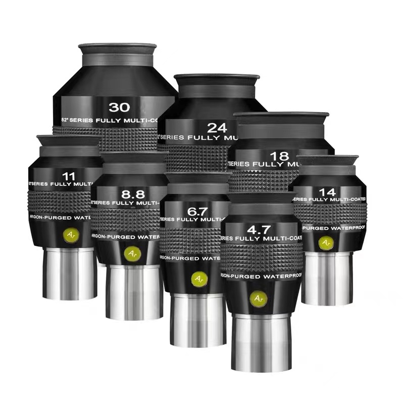 现货ES 4.7MM 6.7MM 8.8MM 11MM 14MM 18MM 30MM 82度超广角目镜