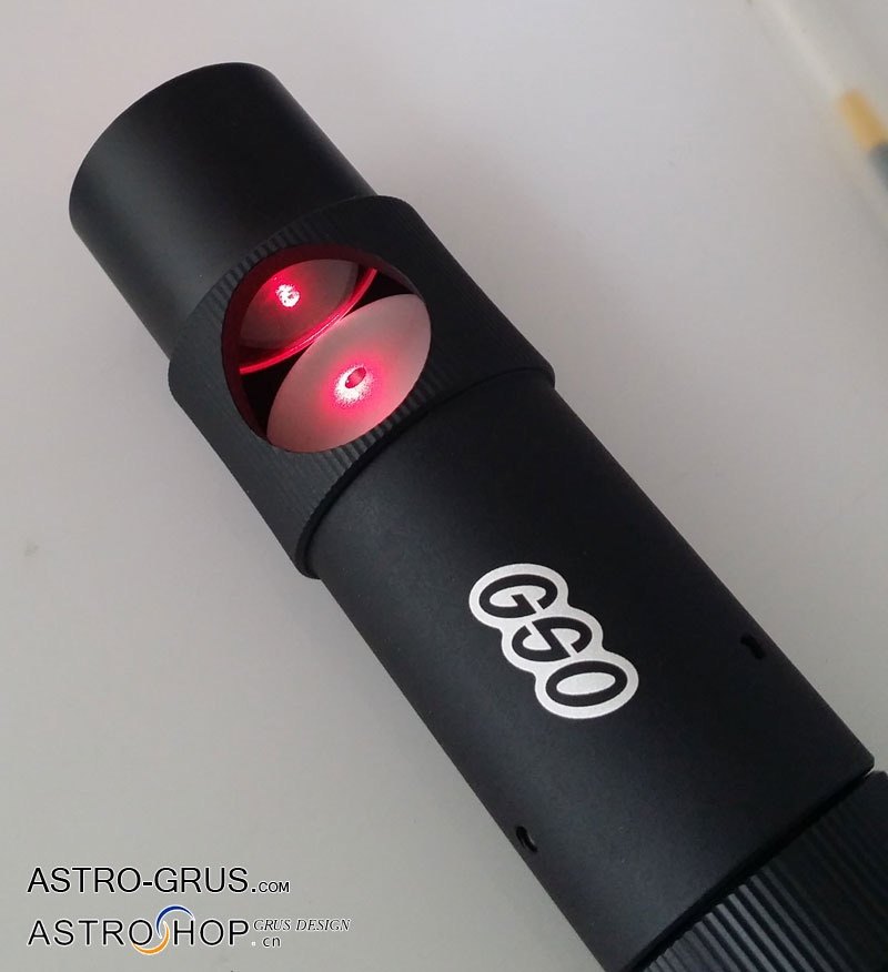 GSO 高精度牛反,折返激光校准器 望远镜节器 带校准板和微调螺丝