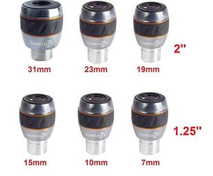 7mm 23mm 10mm 19mm 31mm广角目镜 15mm CELESTRON星特朗luminos