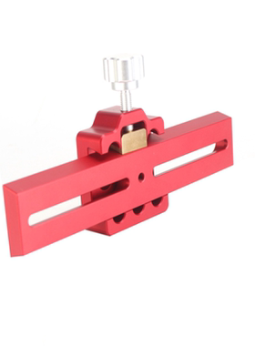 红色21cm鞍座安装平台夹21CM导星鸠尾板鸠尾槽信达小黑提手快拆调