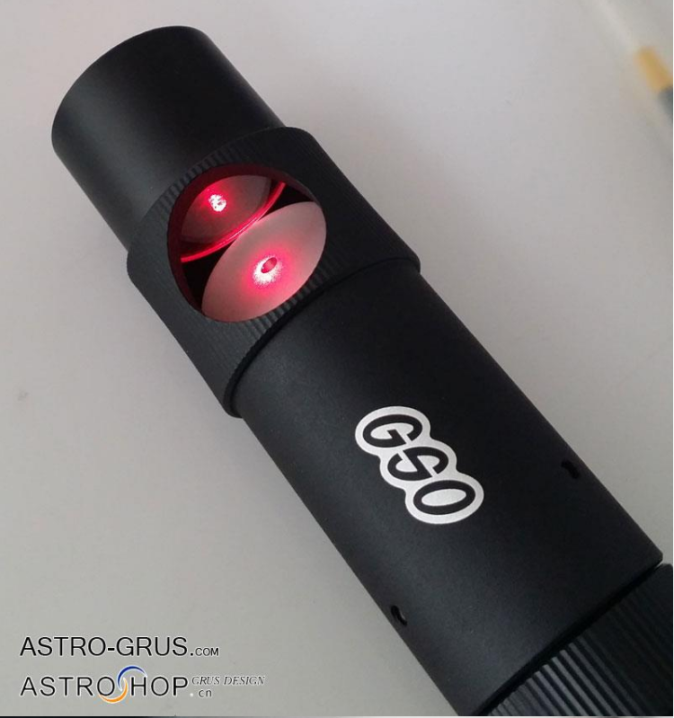 GSO 高精度牛反,折返激光校准器 望远镜节器 带校准板和微调螺丝