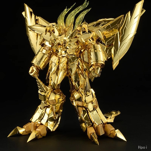千值练52314AMAKUNI拼装模型勇者王 始源我王凯牙 镀金版