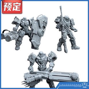 先行预定定金MOSHOWTOYS模寿国创机甲 灵笼 至臻X级重猎荒者小队