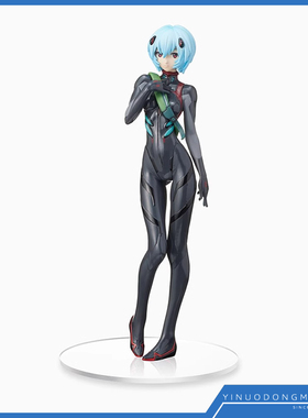 SEGA世嘉 43262 SPM 新世纪福音战士 EVA 绫波丽 黑衣 景品手办