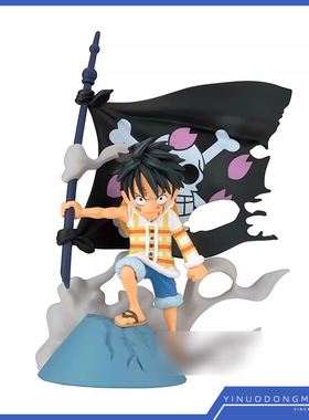 眼镜厂 89295 景品手办 WCF 海贼王 故事线 路飞 看 没折断