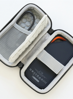 适用闪迪SanDisk E82/E81/E80移动固态硬盘保护收纳硬壳包袋盒套
