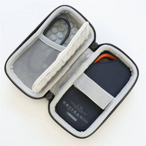 适用闪迪SanDisk E82/E81/E80移动固态硬盘保护收纳硬壳包袋盒套