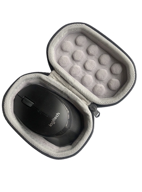 适用罗技 M330 M280 M275 无线鼠标盒收纳保护硬壳包便携袋套盒