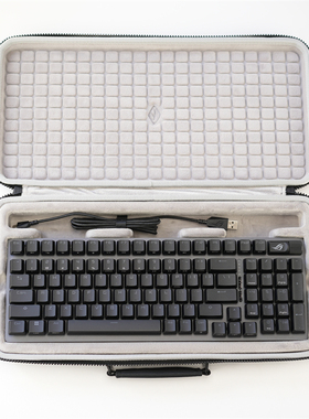 适用ROG游侠2  NX/RX 98/104/87无线键盘外设收纳保护包袋套盒箱